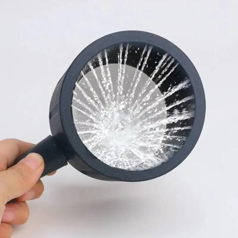 High Pressure Shower Head Handheld - »1Pcs Circular Flushing Massage Sprayer Men