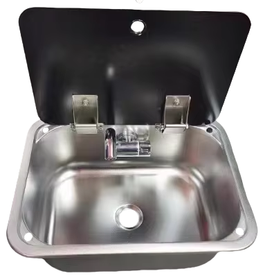 Kitchen - RVS Caravan Campers Traveling Trailers Stainless