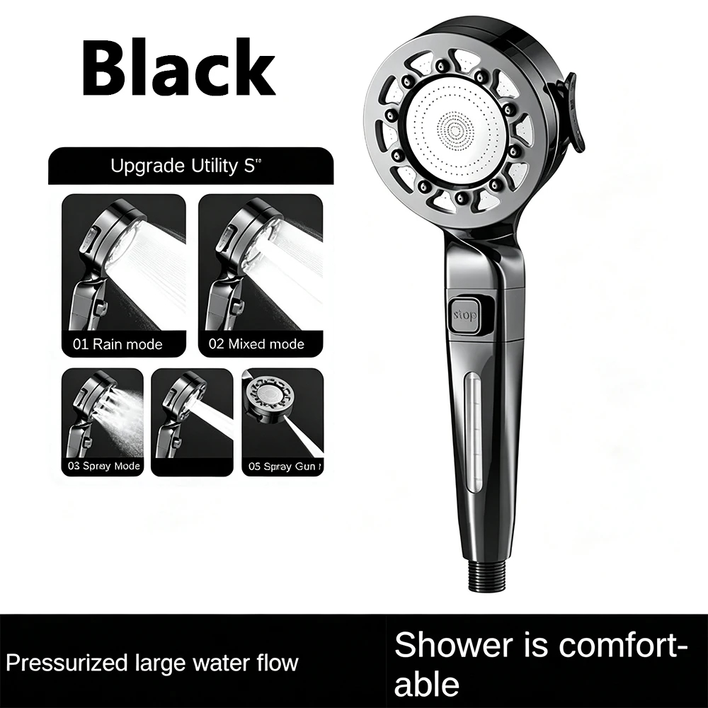 High Pressure Shower Head Handheld - Luxurious High Pressure Handheld Shower Head