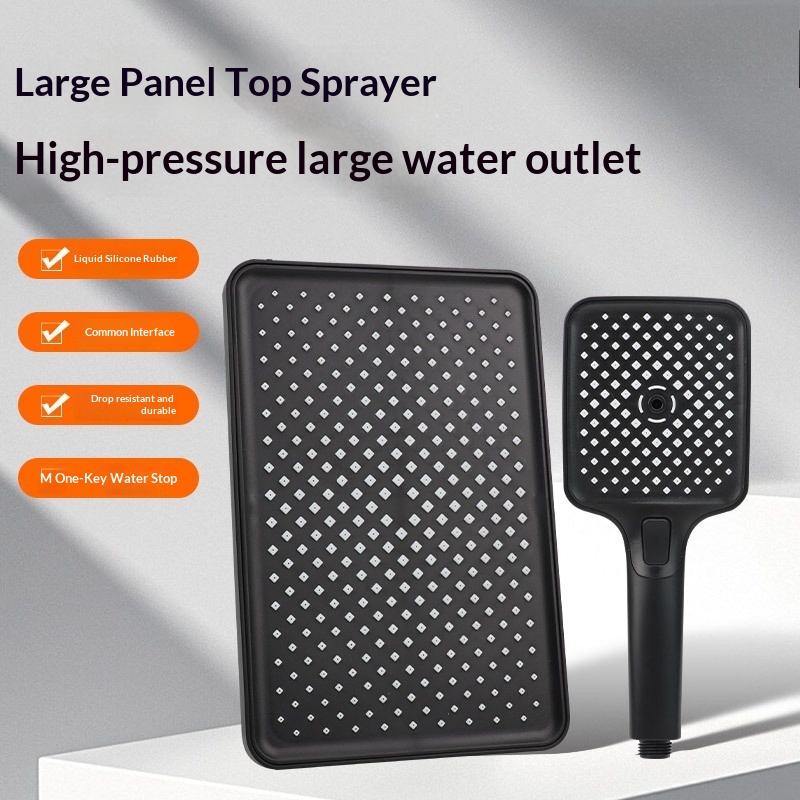 High Pressure Shower Head Handheld - High Pressure Handheld Shower Set with