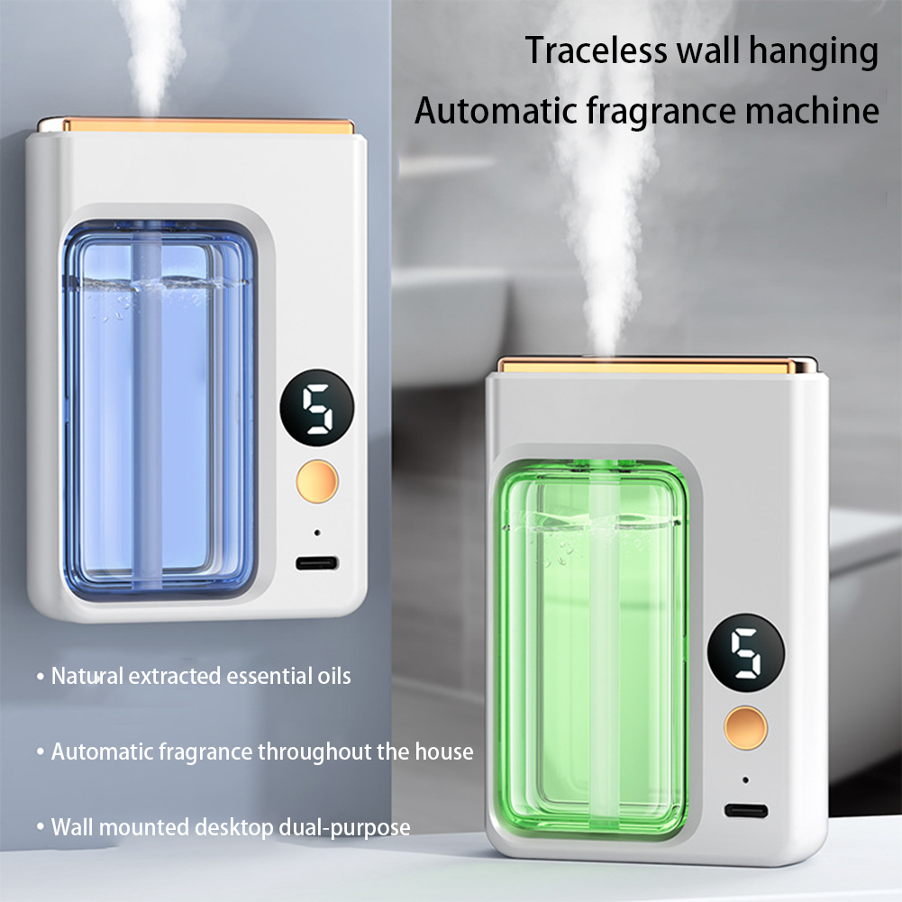 Home Decor - Aromatherapy Diffuser Wireless Wall‑Hanging Portable Aromatherapy
