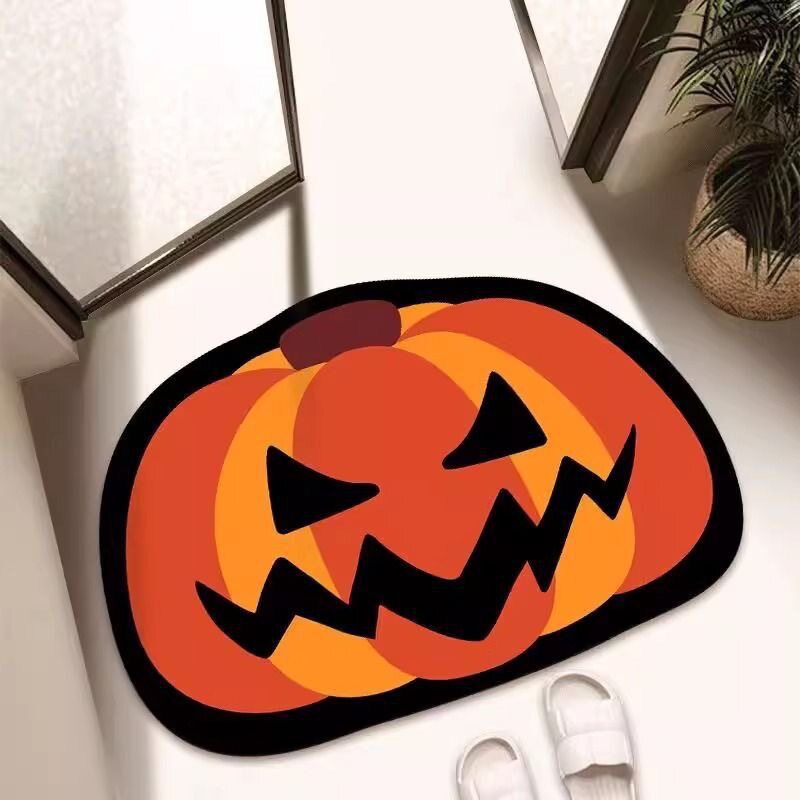 Quick Dry Diatomite Bath Mat - Halloween Bath Mat American Style Soft