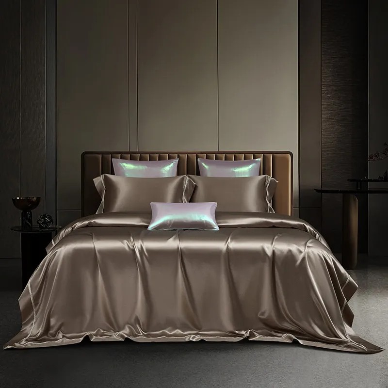 Mulberry Silk Premium 4Pcs Duv - Duvet Cover Sets With Zipper review and price