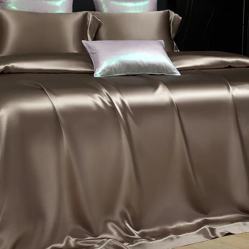 Mulberry Silk Premium 4Pcs Duv - Duvet Cover Sets With Zipper review and price