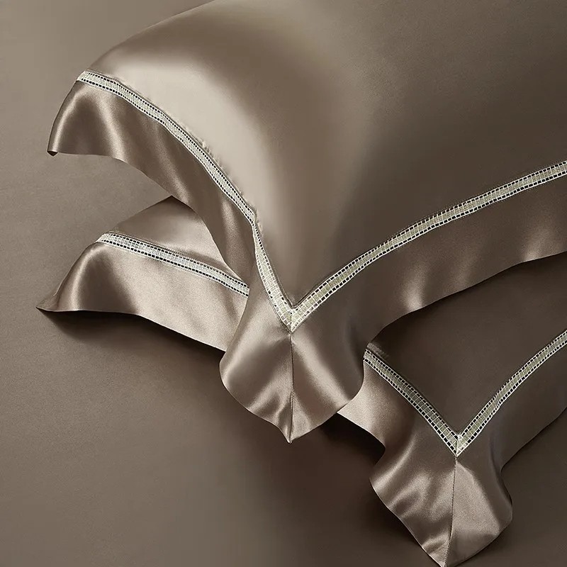 Mulberry Silk Premium 4Pcs Duv - Duvet Cover Sets With Zipper review and price