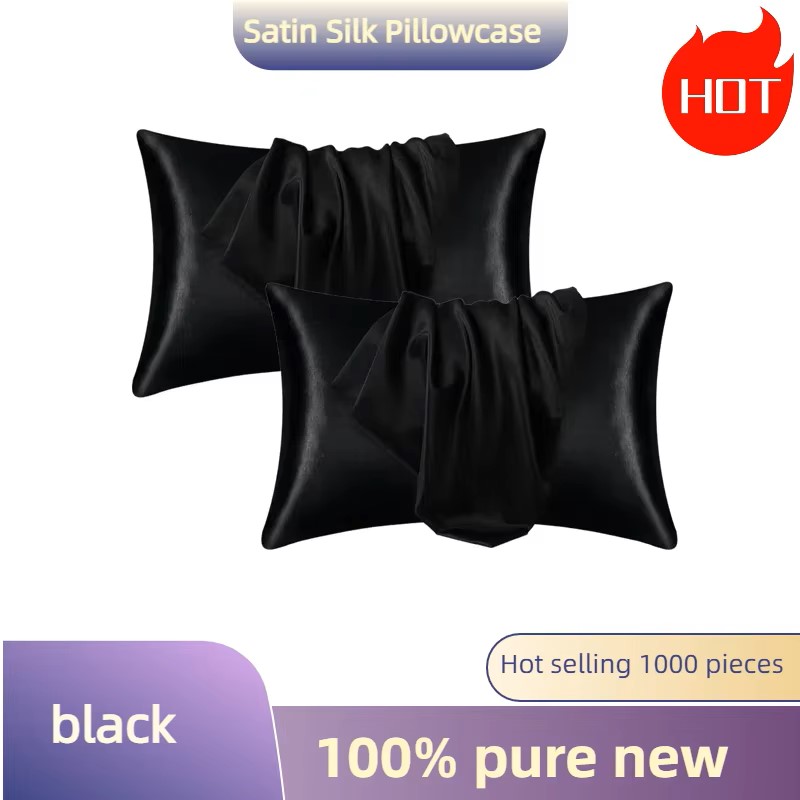 1/2pcs Satin Silk Pillowcase f - Satin Silk Pillowcase Hair Skin review and price