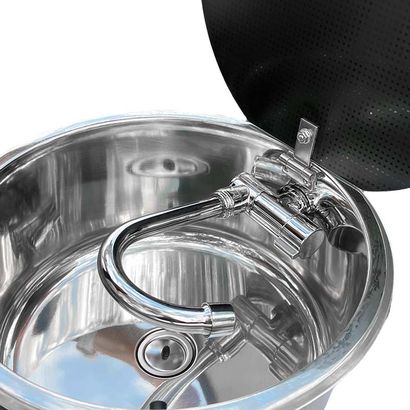 RV Circular Sink with Lid Kitc - Kitchen review and price