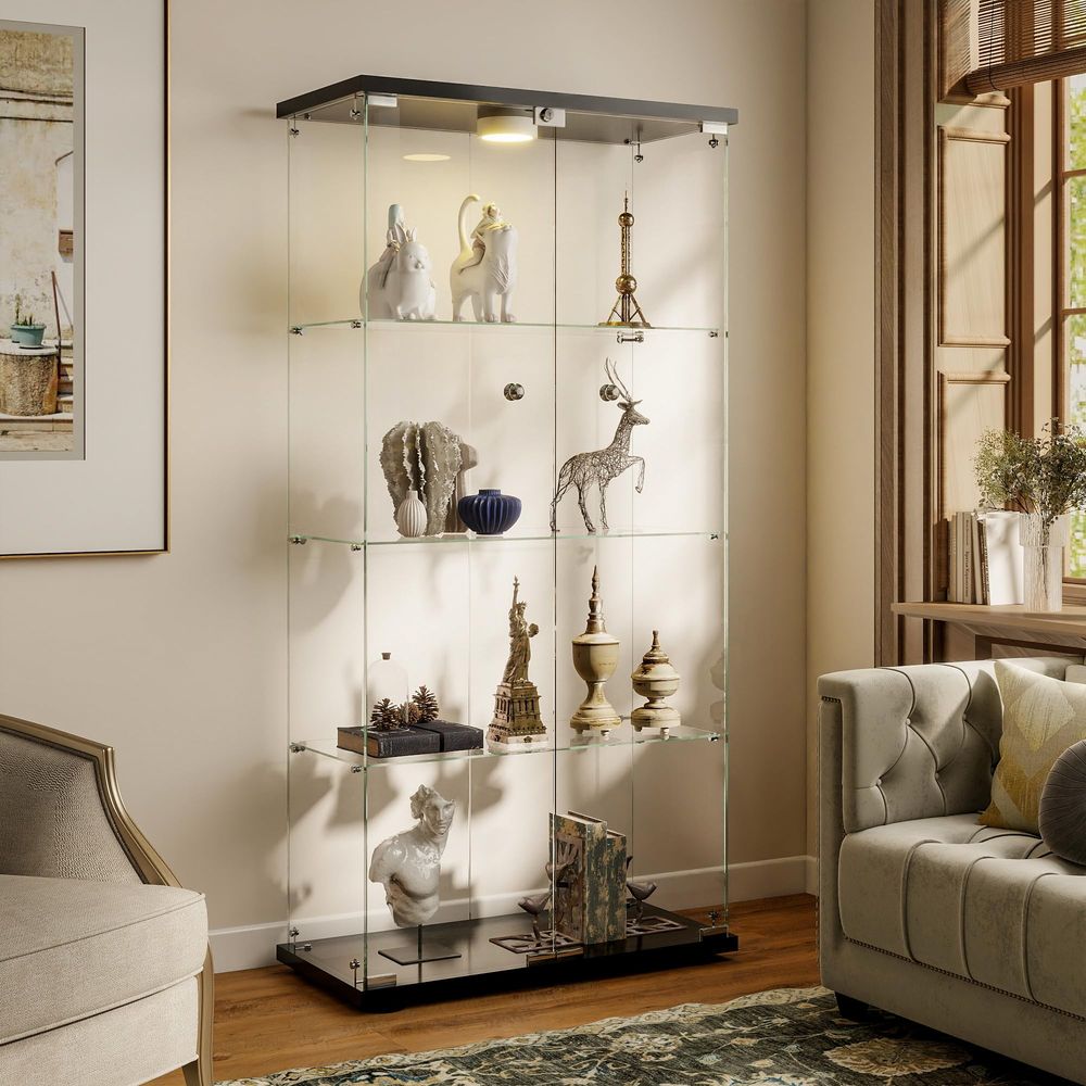 Display Cabinet with LED Light - Lighting review and price