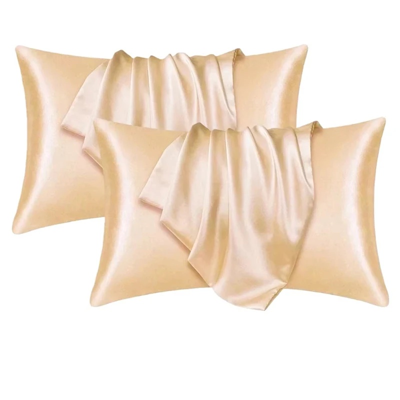1/2pcs Satin Silk Pillowcase f - Satin Silk Pillowcase Hair Skin review and price