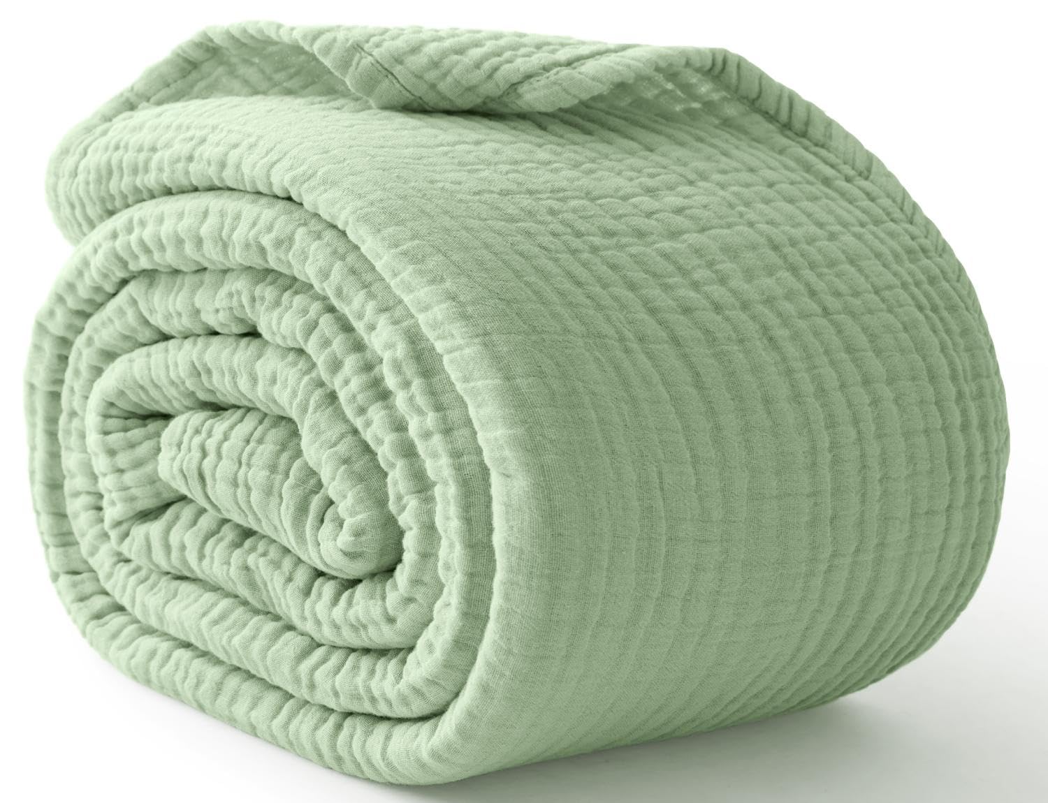 100% Cotton Blanket for Bed So - Muslin Cotton Bedspread review and price