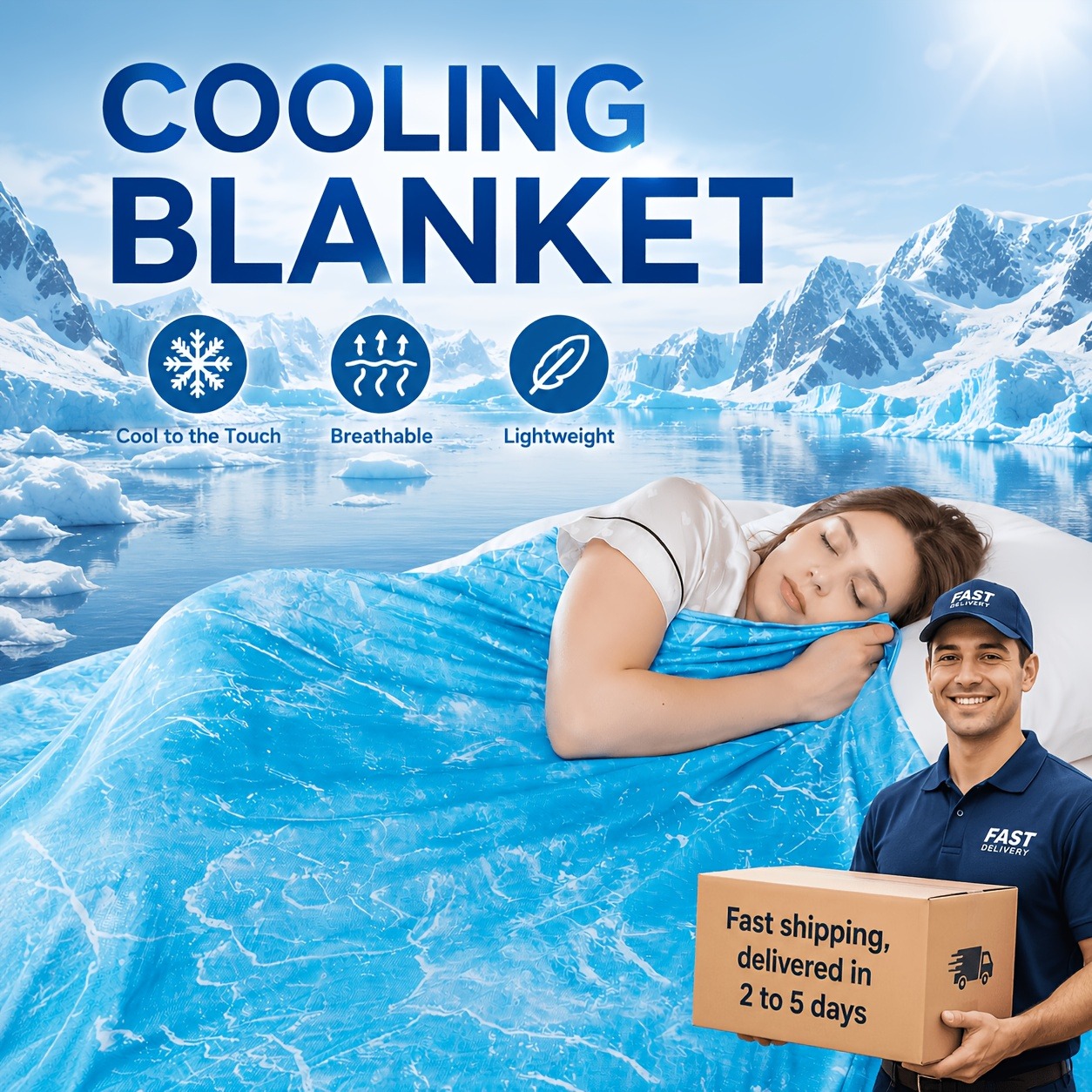 Cooling Blanket Suitable for H - Cooling Blanket Hot Sleepers review and price