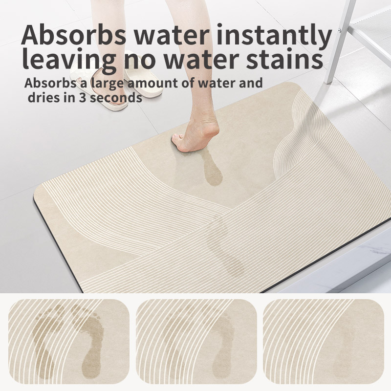 Diatomite Foot Mats Bath Mat B - Quick Dry Diatomite Bath Mat review and price