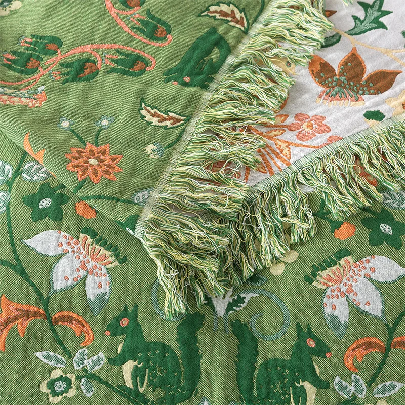 Pure Cotton Blanket Muslin Wov - Muslin Cotton Bedspread review and price