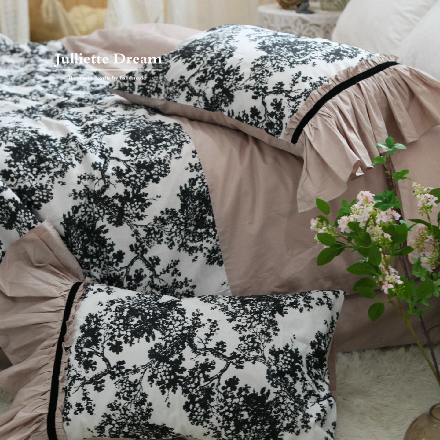Christy French Style Princess  - Aesthetic Floral Duvet Cover review and price