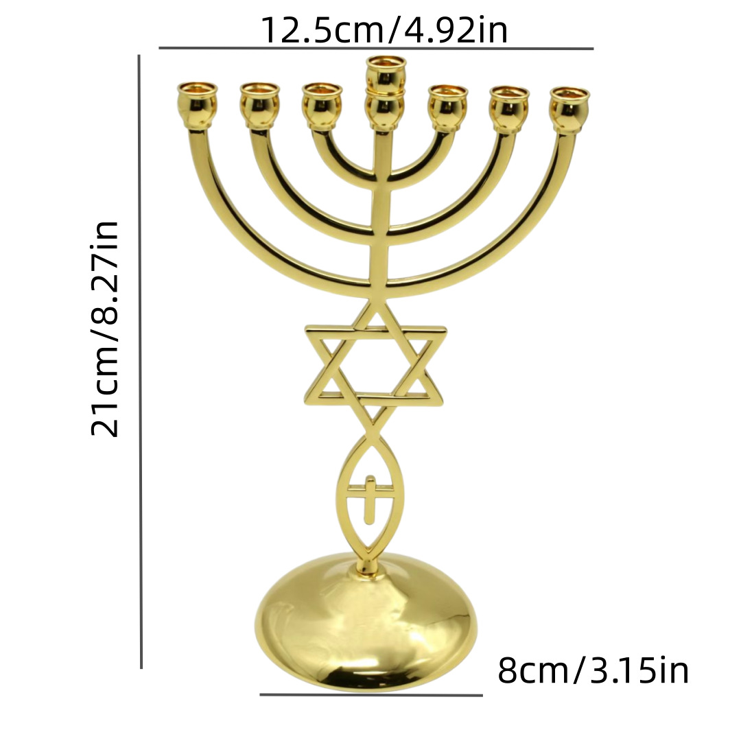 Hanukkah Seven-Headed Candle H - Home Decor review and price