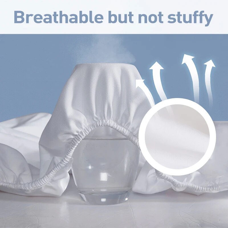 Waterproof Mattress Protector, - Waterproof Mattress Protector Breathable review and price