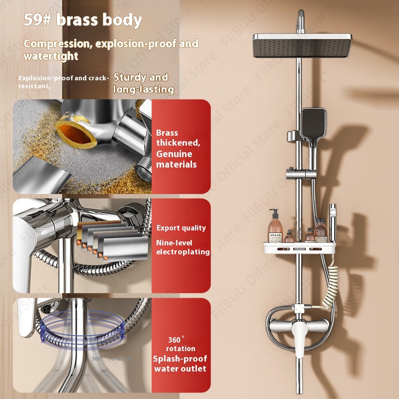 Water Saving Shower Set Modern - High Pressure Shower Head Handheld review and price