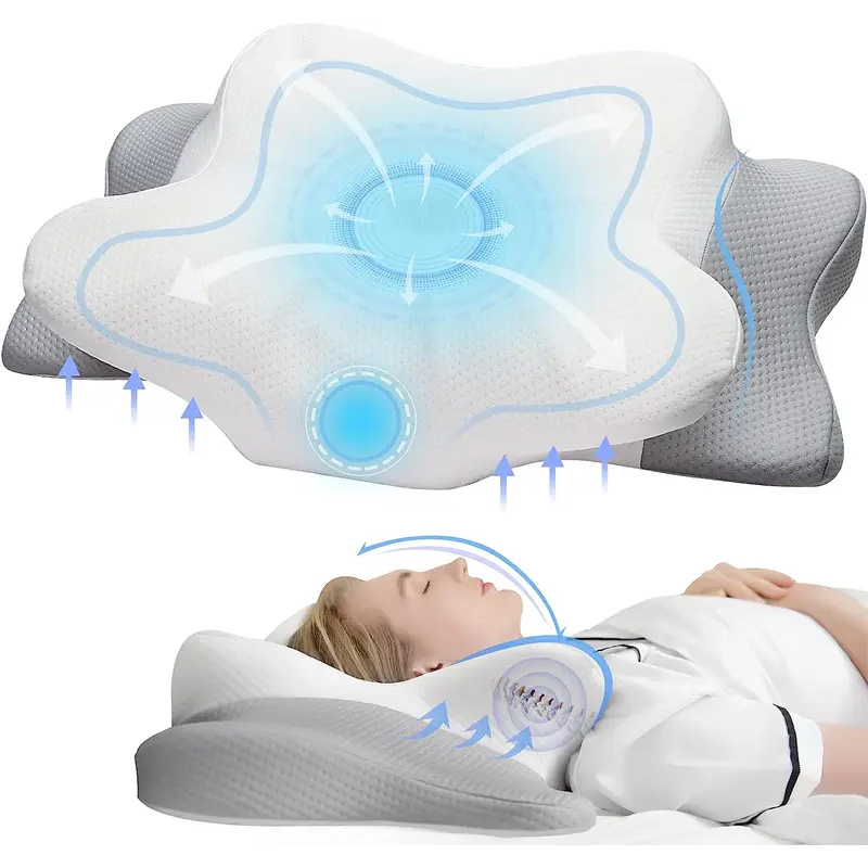 Odorless Orthopedic Pillow For - Memory Foam Orthopedic Pillow Neck Pain review and price