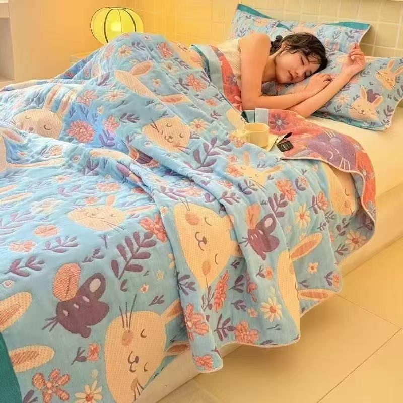 6-Layer Muslin Blanket Queen S - Muslin Cotton Bedspread review and price