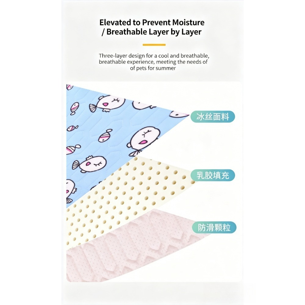Pet summer cooling latex mat d - Cooling Blanket Hot Sleepers review and price