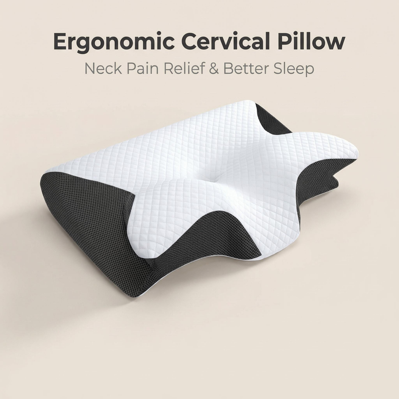 Memory Foam Pillow Cervical Pi - Memory Foam Orthopedic Pillow Neck Pain review and price