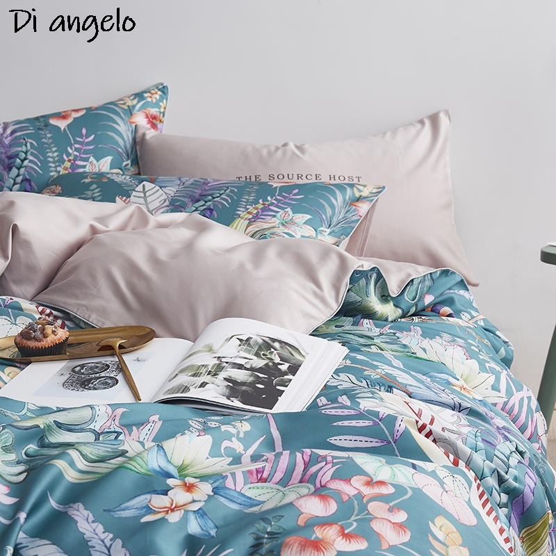 600TC 4Pcs Egyptian Cotton Flo - Aesthetic Floral Duvet Cover review and price