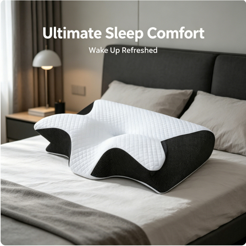 Memory Foam Cervical Pillow fo - Memory Foam Orthopedic Pillow Neck Pain review and price
