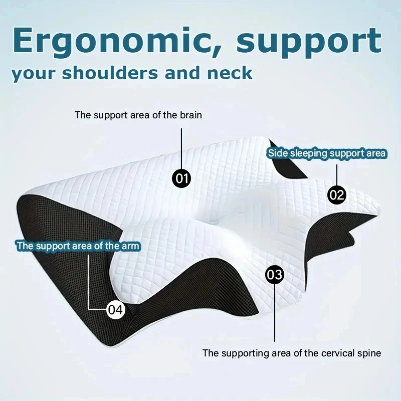 Memory Foam Cervical Pillow fo - Memory Foam Orthopedic Pillow Neck Pain review and price