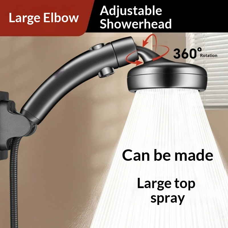 Adjustable Elbow Handheld Show - High Pressure Shower Head Handheld review and price