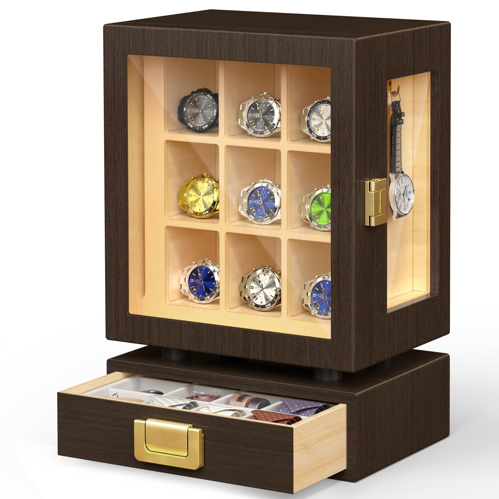 Custom Rectangle Wooden Watch  - Storage & Organization review and price
