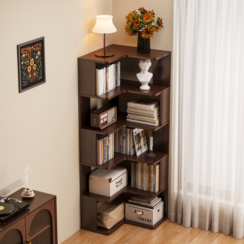 HYS solid wood corner bookshel - Storage & Organization review and price
