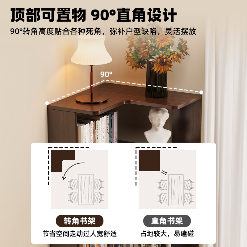 HYS solid wood corner bookshel - Storage & Organization review and price
