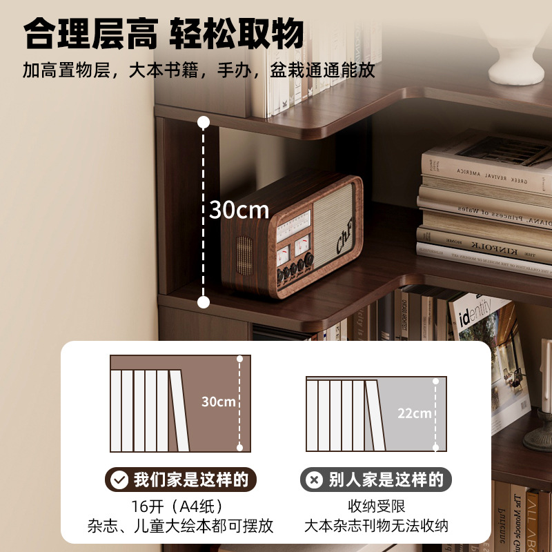 HYS solid wood corner bookshel - Storage & Organization review and price