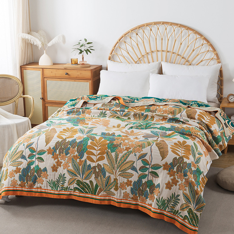 Muslin Gauze Bedspread On The  - Muslin Cotton Bedspread review and price