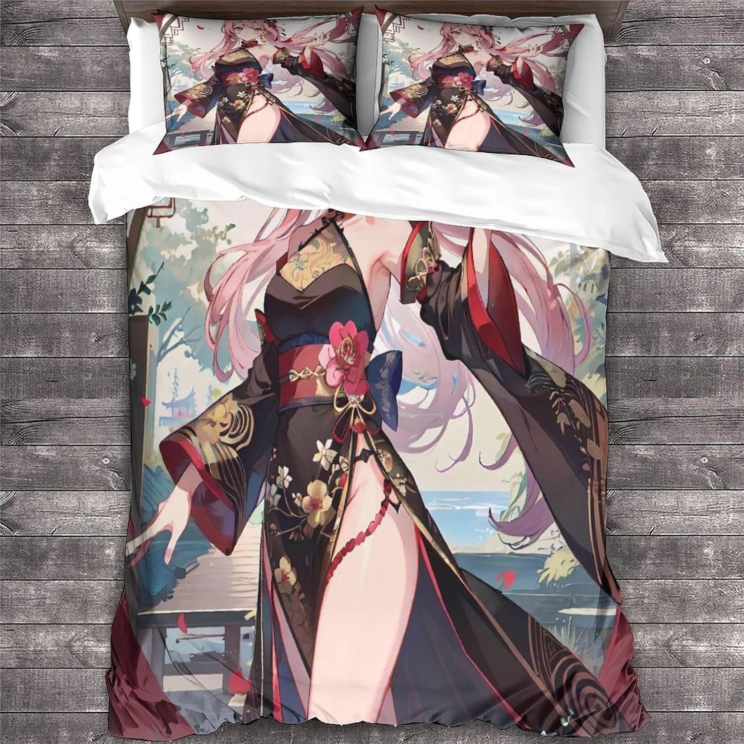 Anime Girl Duvet Cover Set Car - Duvet Cover Sets With Zipper review and price