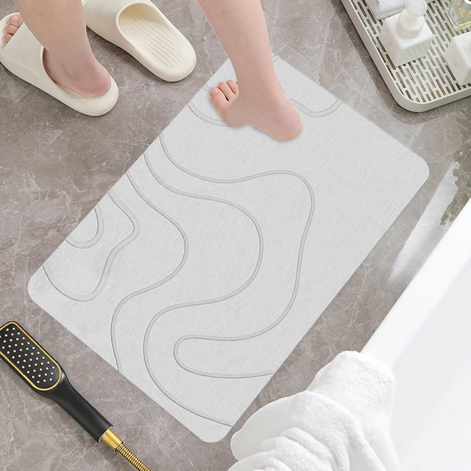 Absorbent Stone Bath Mat Fast  - Quick Dry Diatomite Bath Mat review and price