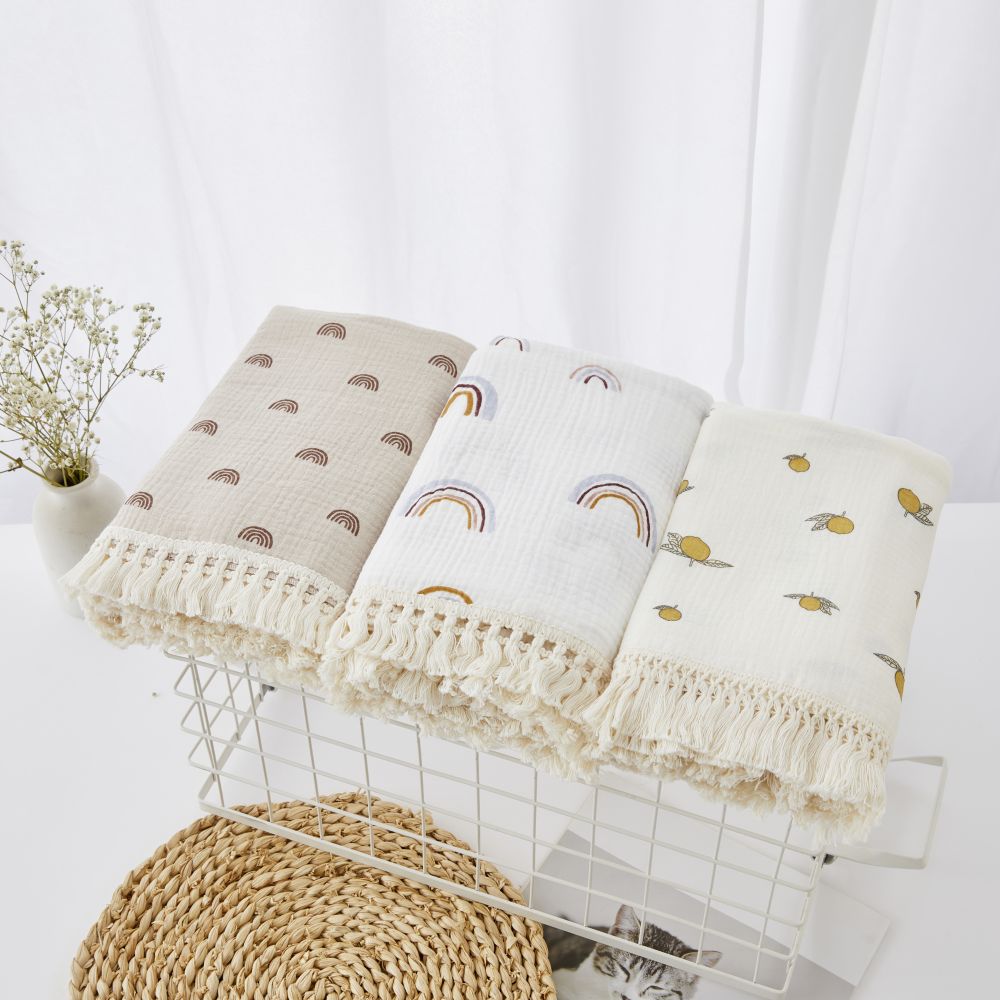 Cotton Muslin Swaddle Blankets - Muslin Cotton Bedspread review and price
