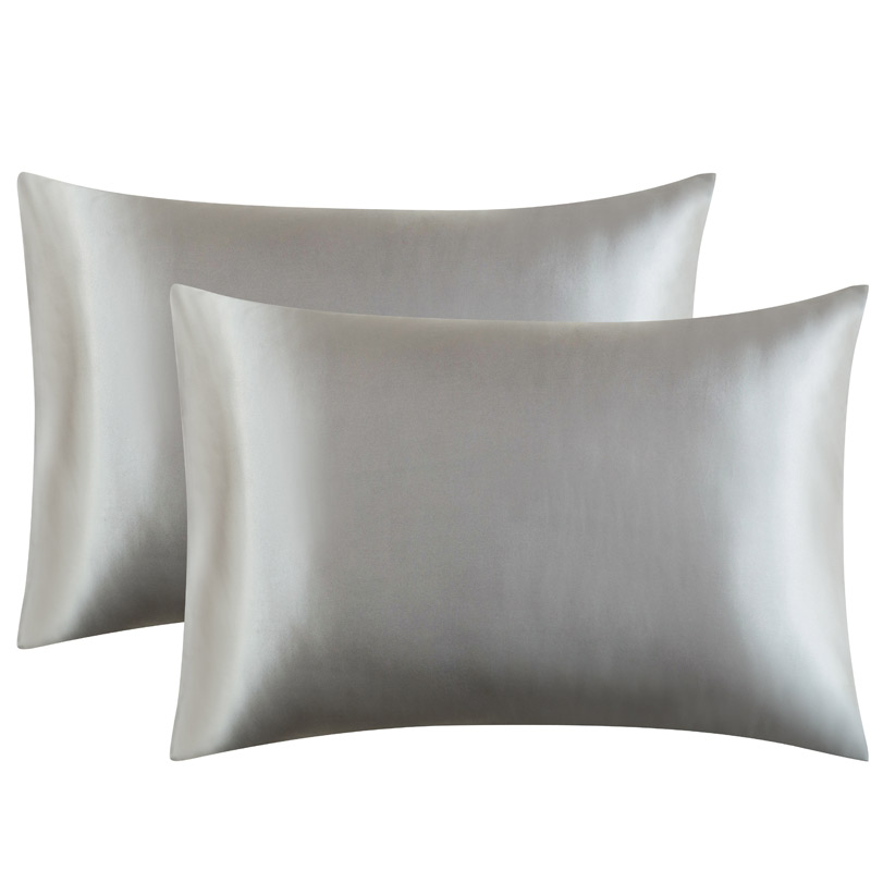 Solid Color Satin Pillowcase f - Satin Silk Pillowcase Hair Skin review and price