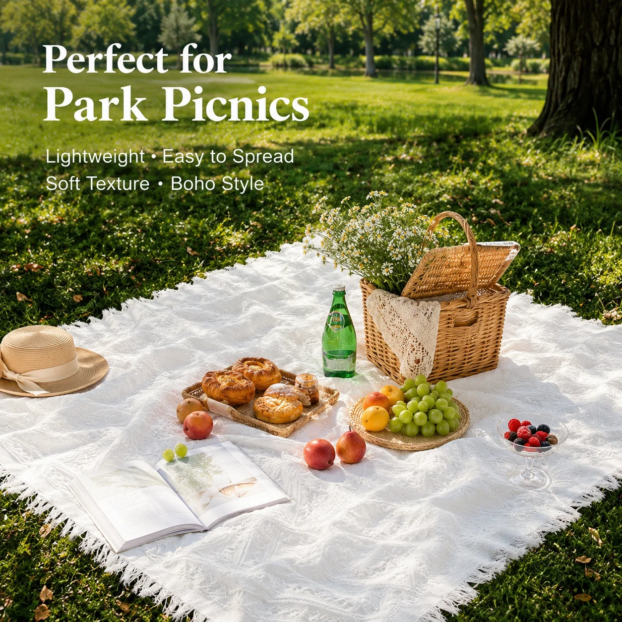 Boho Picnic Blanket Outdoor Ca - Boho Throw Blanket Fringe review and price