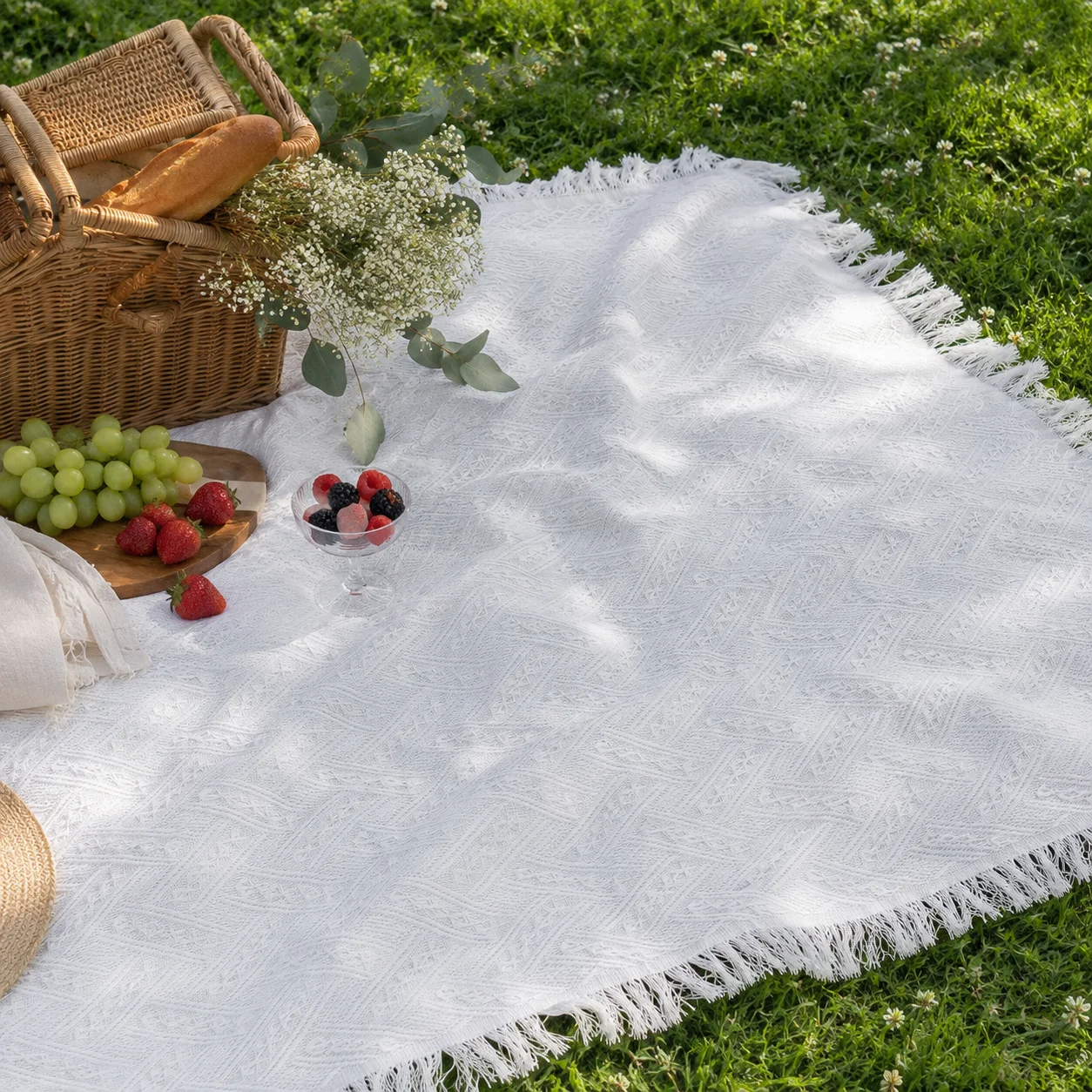 Boho Picnic Blanket Outdoor Ca - Boho Throw Blanket Fringe review and price