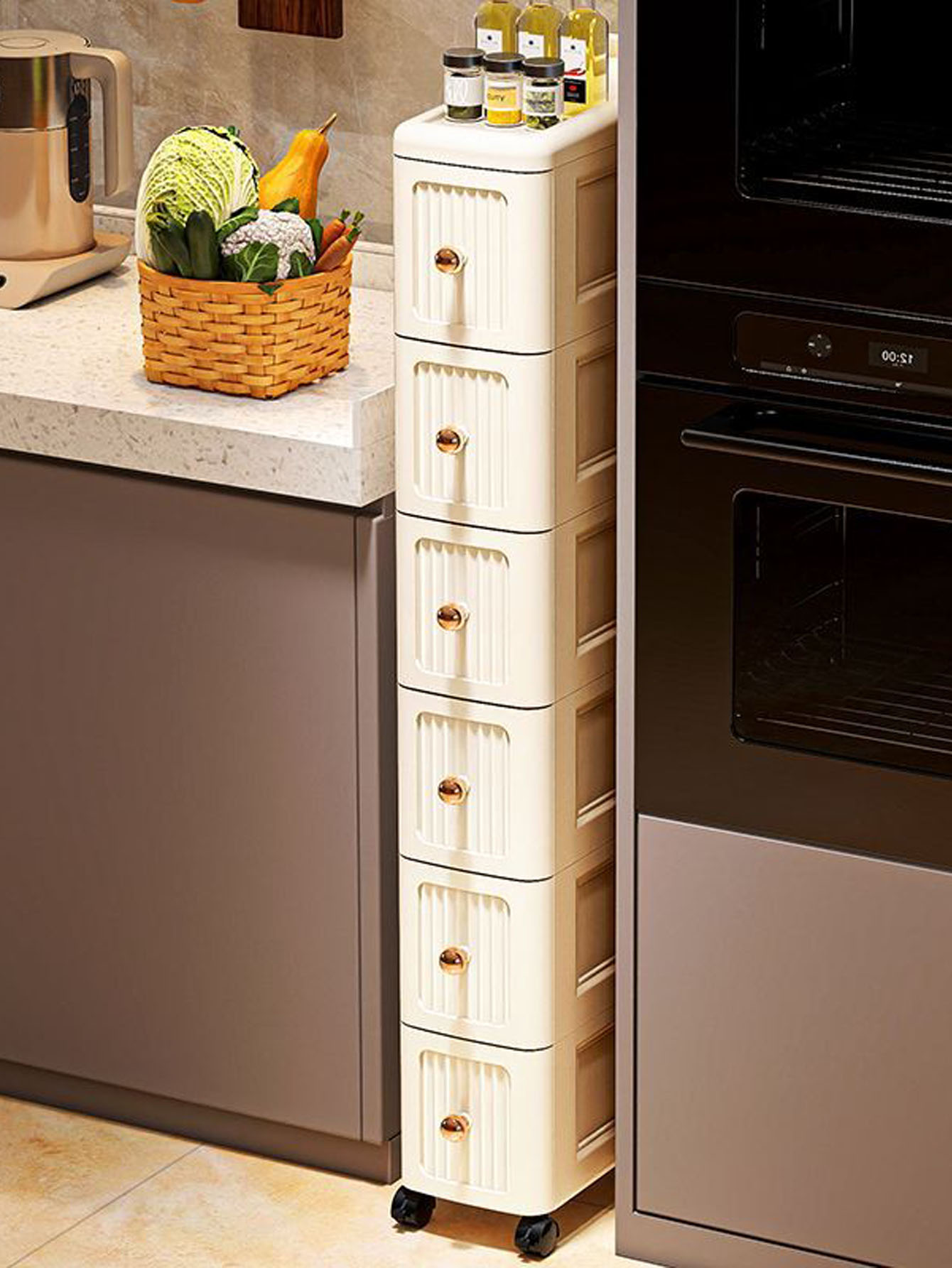 15CM Wide Gap Storage Cabinet  - Kitchen review and price