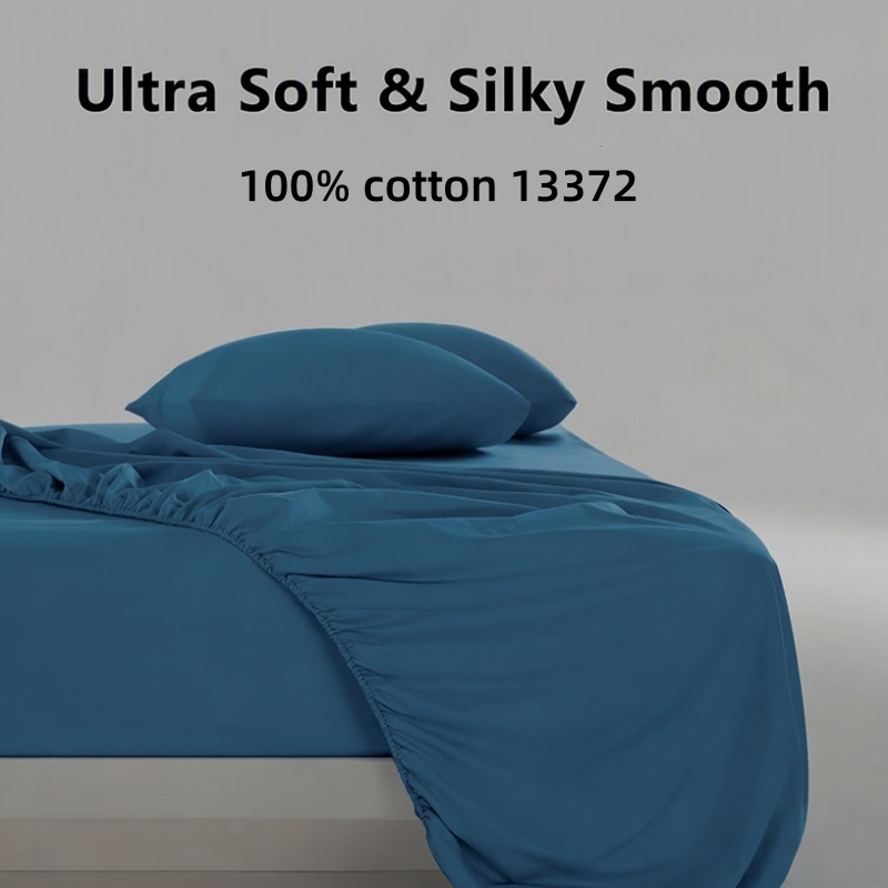 4Pcs King Size Bed Sheet Set 1 - Fitted Bed Sheets Deep Pocket review and price