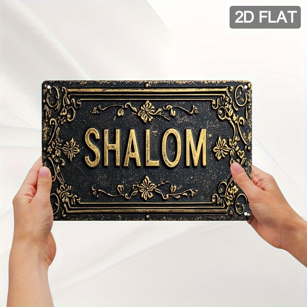 CIFBUY Shalom Black Gold Flora - Home Decor review and price