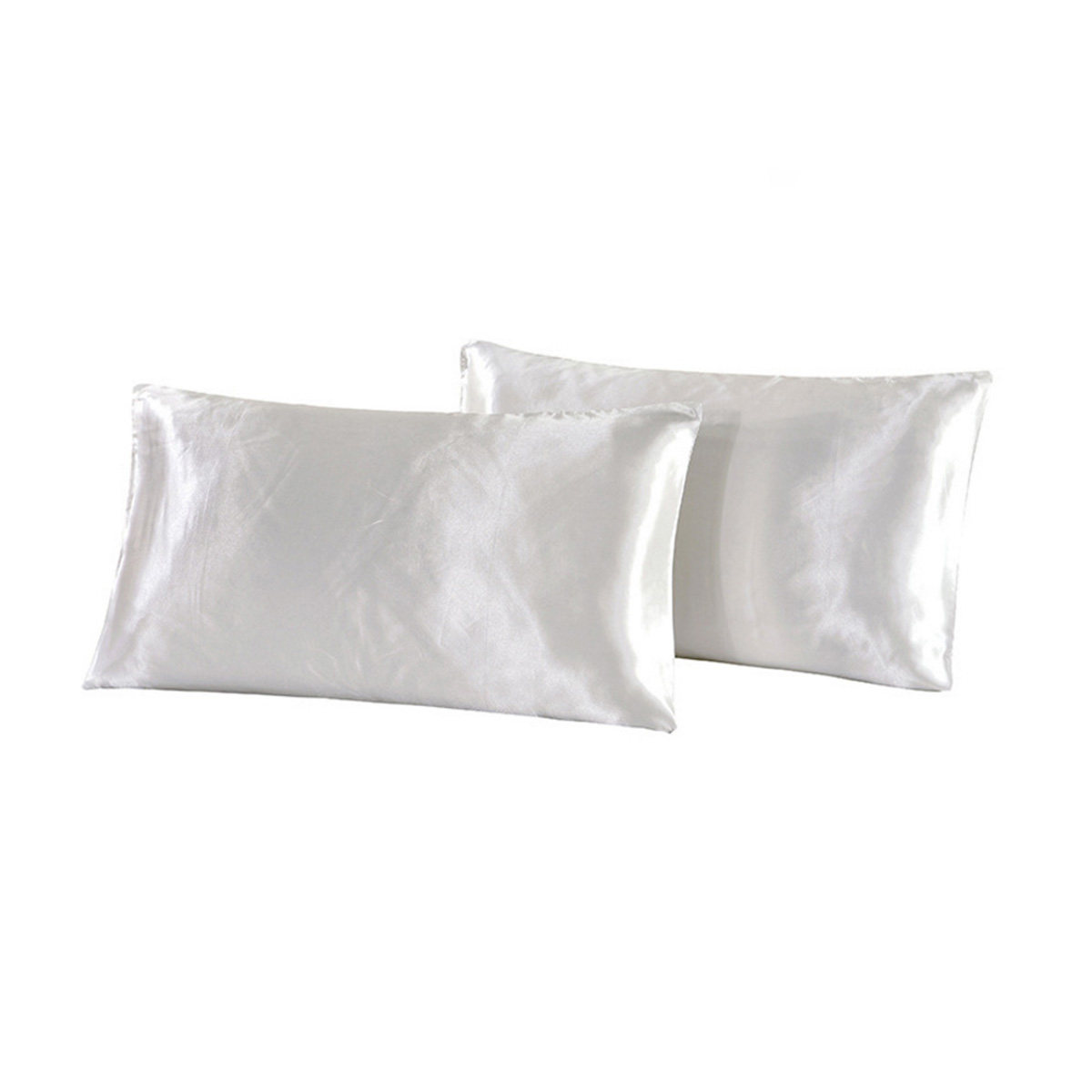 1 Pair Silky Silk Pillow Cover - Satin Silk Pillowcase Hair Skin review and price