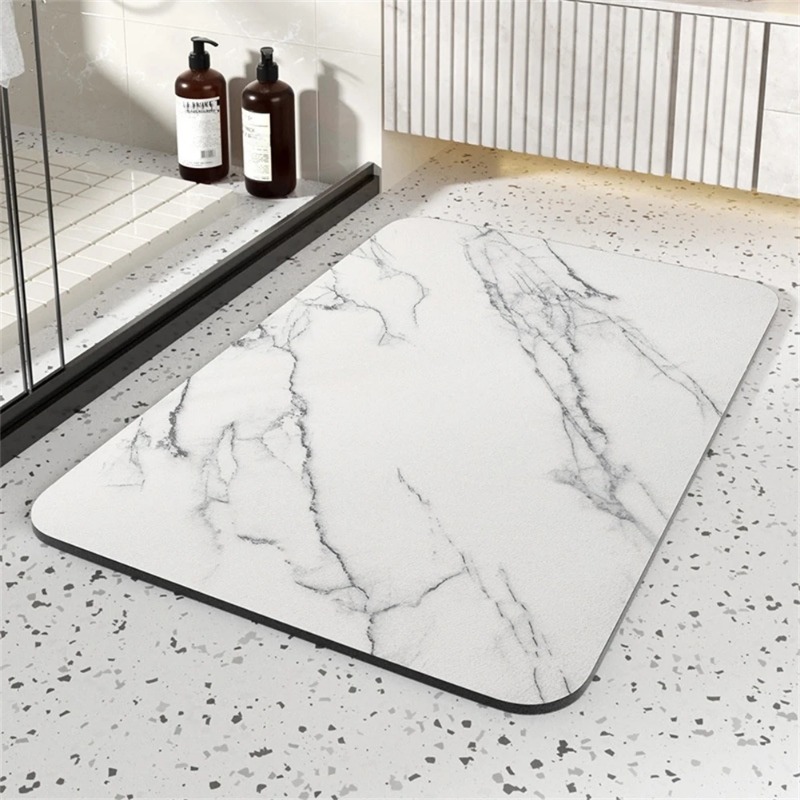 1pc Bathroom Rugs Washable Bat - Quick Dry Diatomite Bath Mat review and price