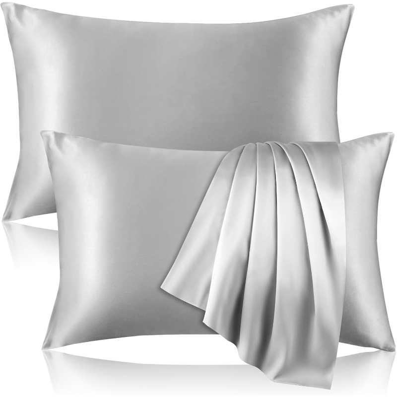 2pcs Satin Silk Pillowcase for - Satin Silk Pillowcase Hair Skin review and price