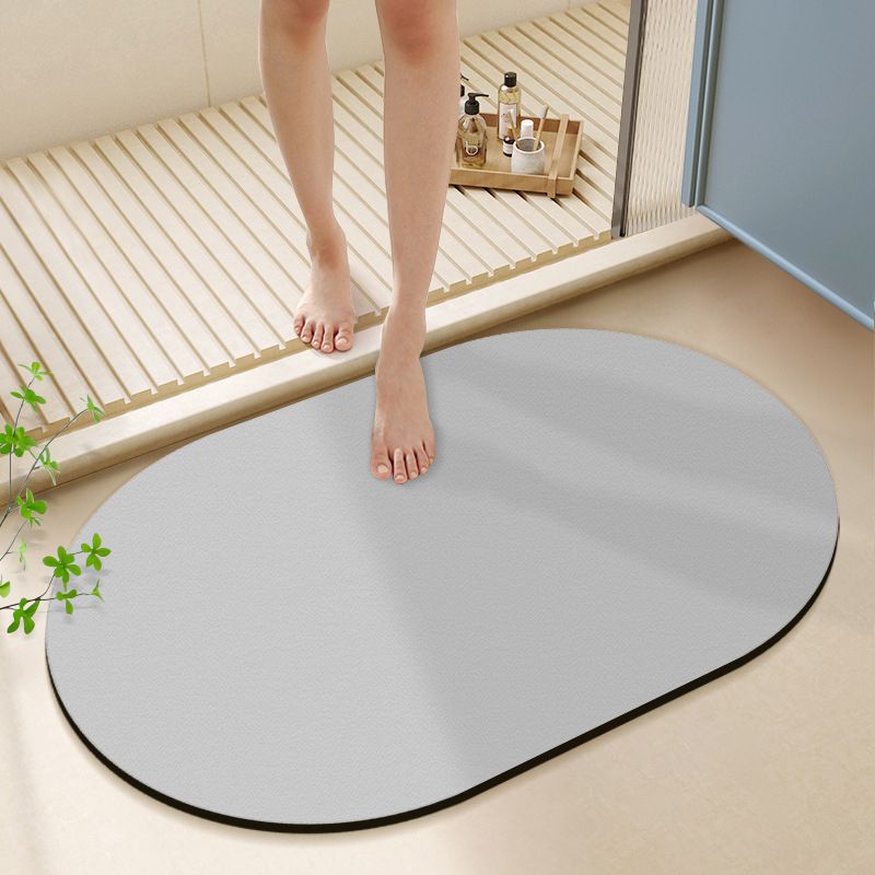 VIKAMA Irregular Oval Diatomit - Quick Dry Diatomite Bath Mat review and price
