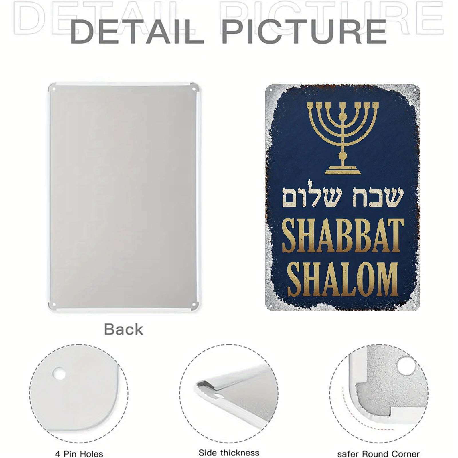 CIFBUY Vintage Aluminum Wall A - Home Decor review and price