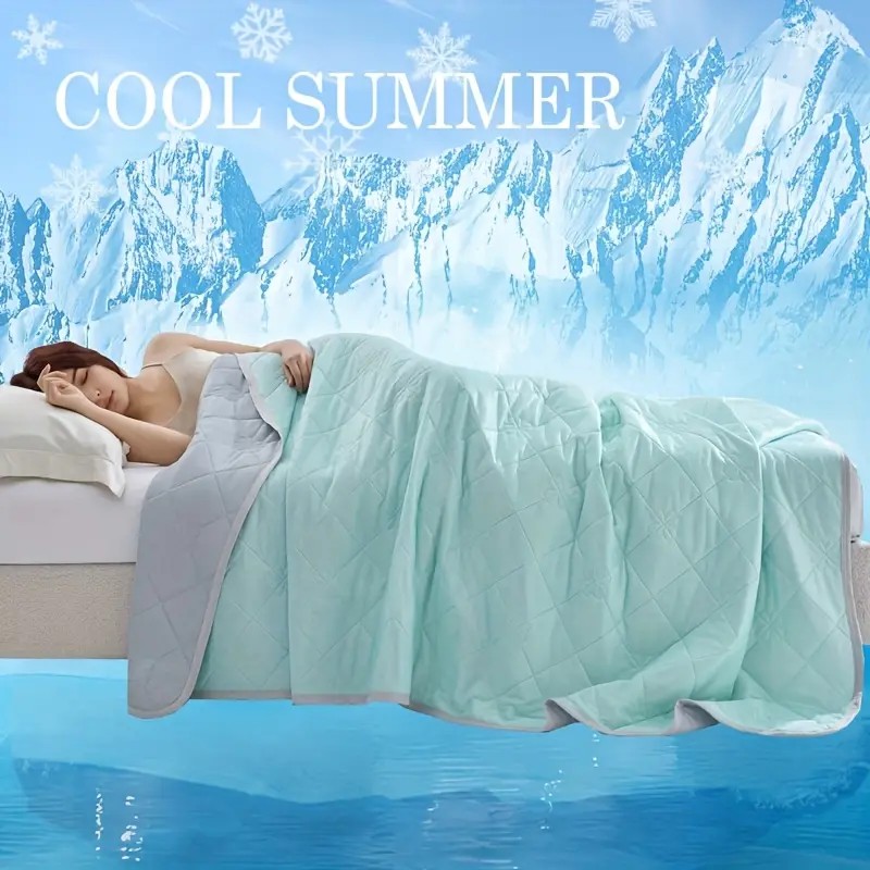1pc Large Cooling Blanket Dual - Cooling Blanket Hot Sleepers review and price