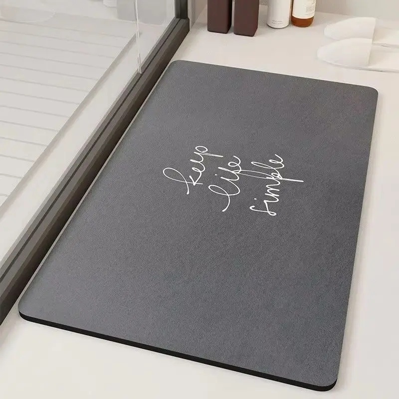 Minimalist Diatomite Bath Mat  - Quick Dry Diatomite Bath Mat review and price